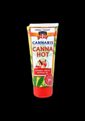 Cannabis Massage Gel Tube 200ml CANNAHOT Warming