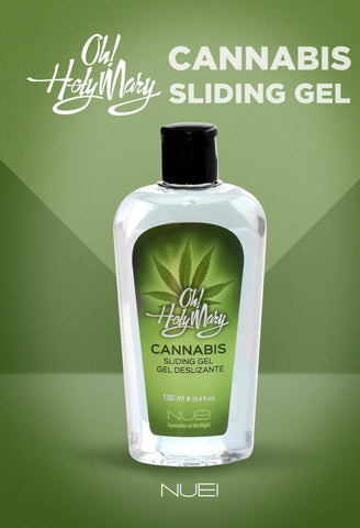 Nuei Oh! Holy Mary, Lubricante Cannabis Efecto Calor - 100 ml