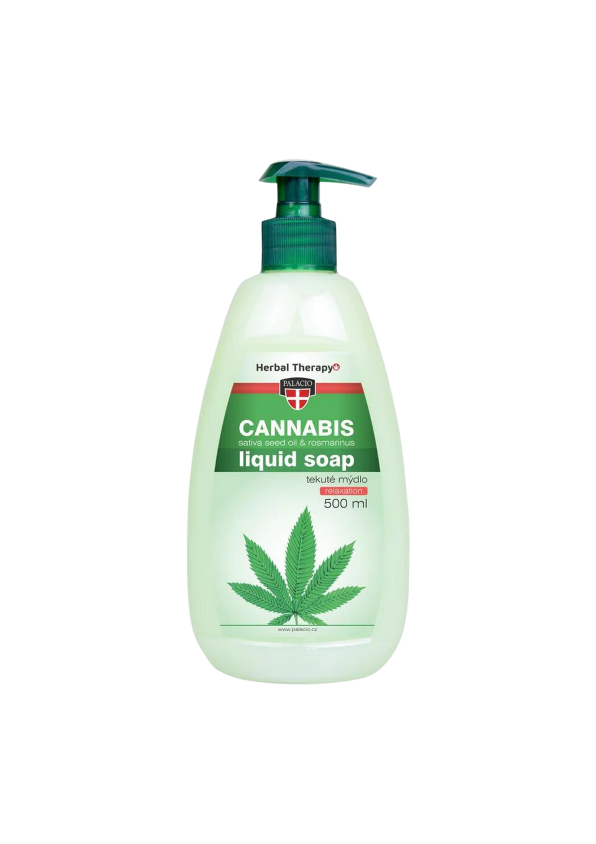 Jabón Líquido con Cannabis y Romero 500ml.