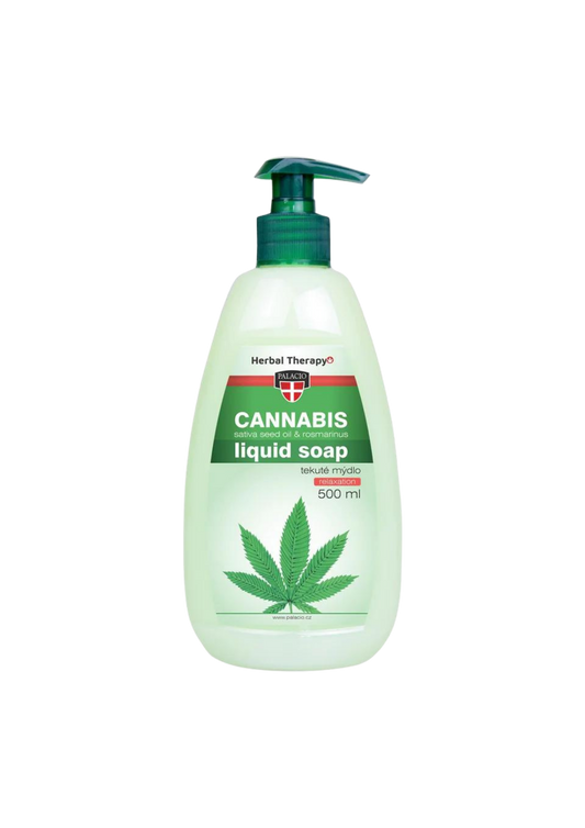 Jabón Líquido con Cannabis y Romero 500ml.