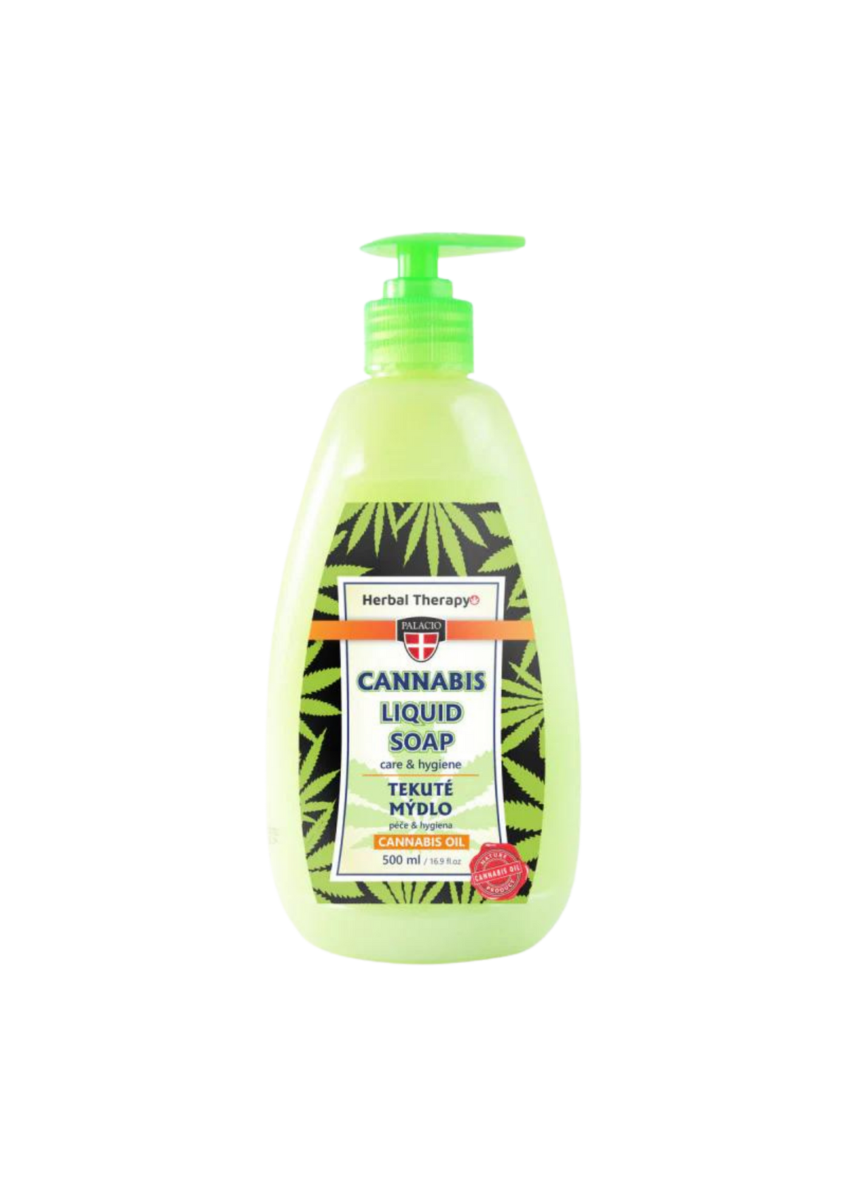 Jabón Líquido con Aceite de Cannabis 500ml.