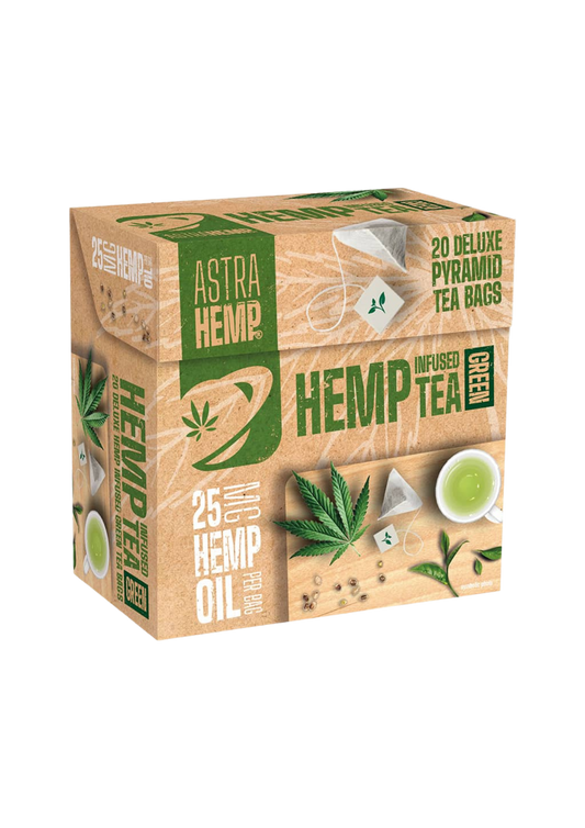 Astra Hemp Green Hemp Tea 25mg / Té verde 25mg de cáñamo